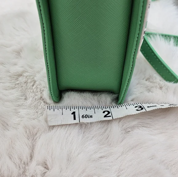 Betsey Johnson green goddess tropical elixir novelty smoothie faux leather‎ bag - Picture 8 of 8